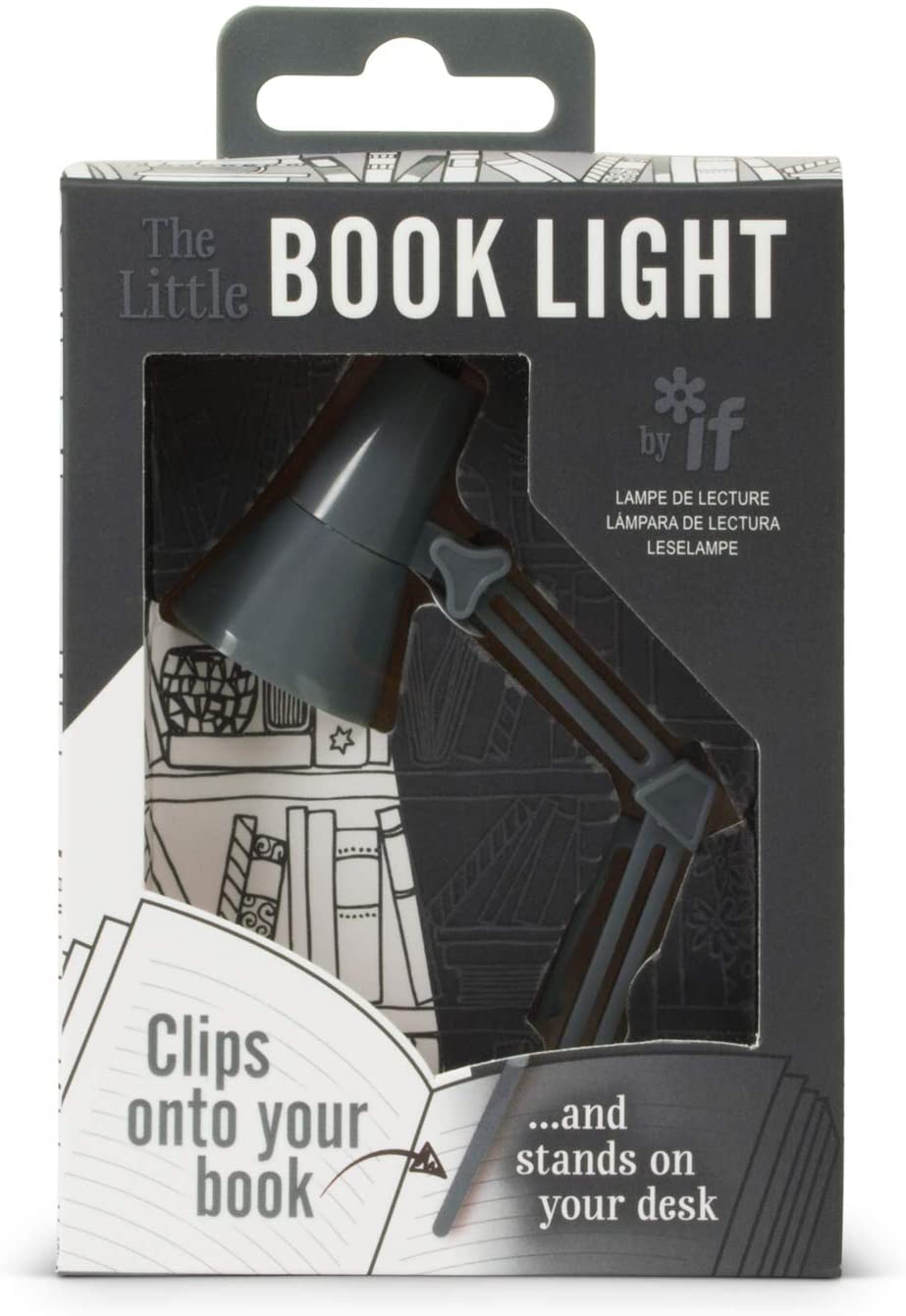 Lampa pentru citit - The Little Book Light - Grey | If (That Company Called) - 1 | YEO