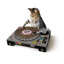 Covoras de zgariat pentru pisici - Cat DJ Scratching Deck | Suck Uk - 1 | YEO