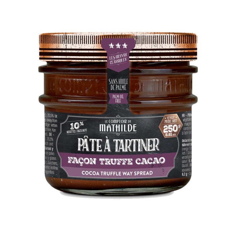 Crema de ciocolata tartinabila - Grand Classic Truffle - Spread | Le comptoir de Mathilde