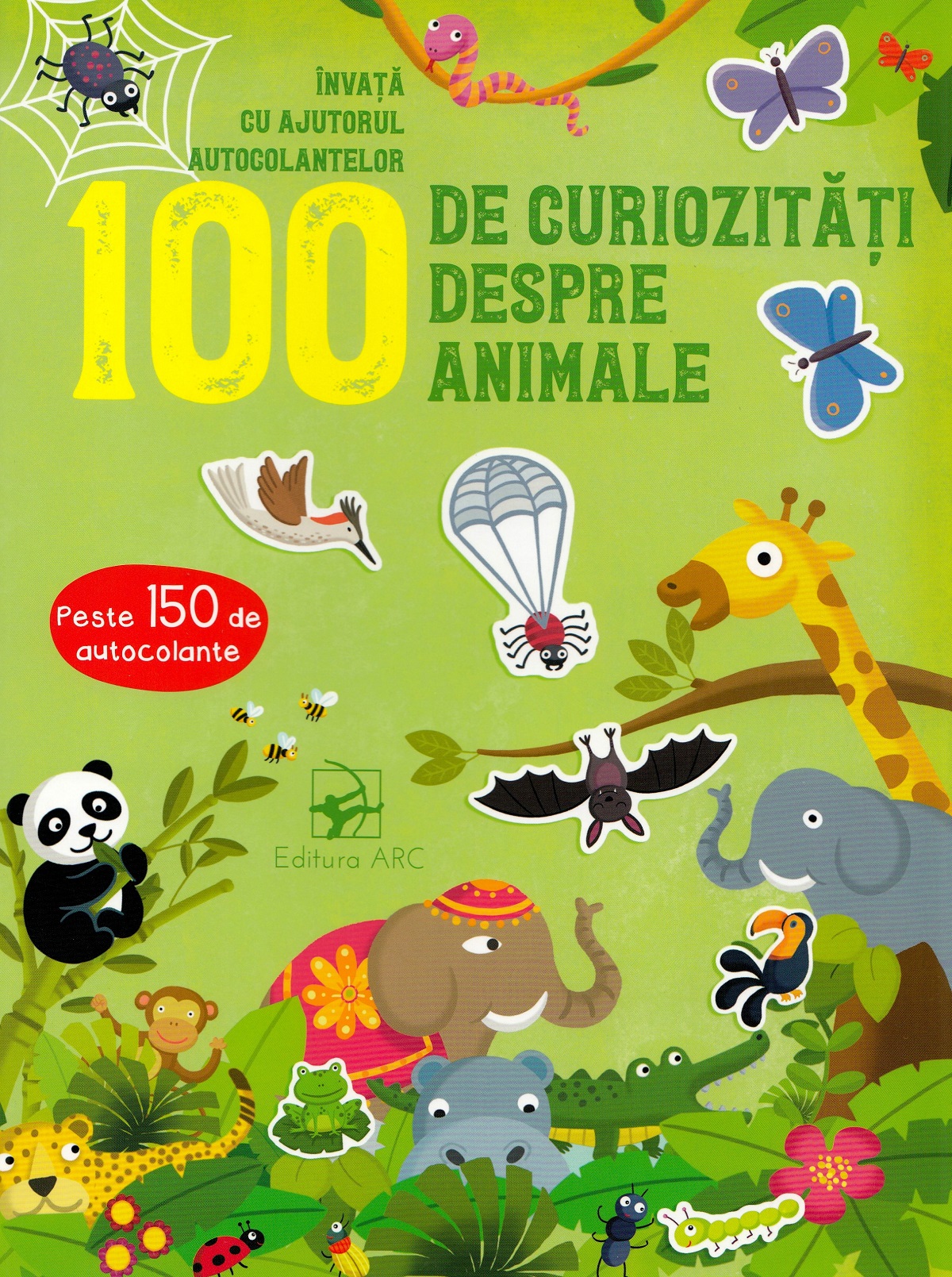 100 de curiozitati despre animale | ARC Carte