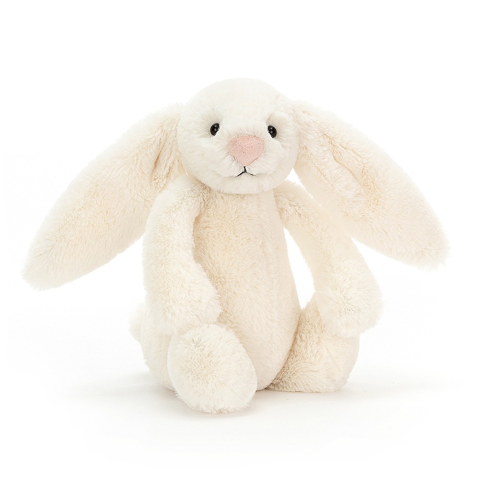 Jucarie de plus - Small - Bashful Cream Bunny | Jellycat - 4 | YEO