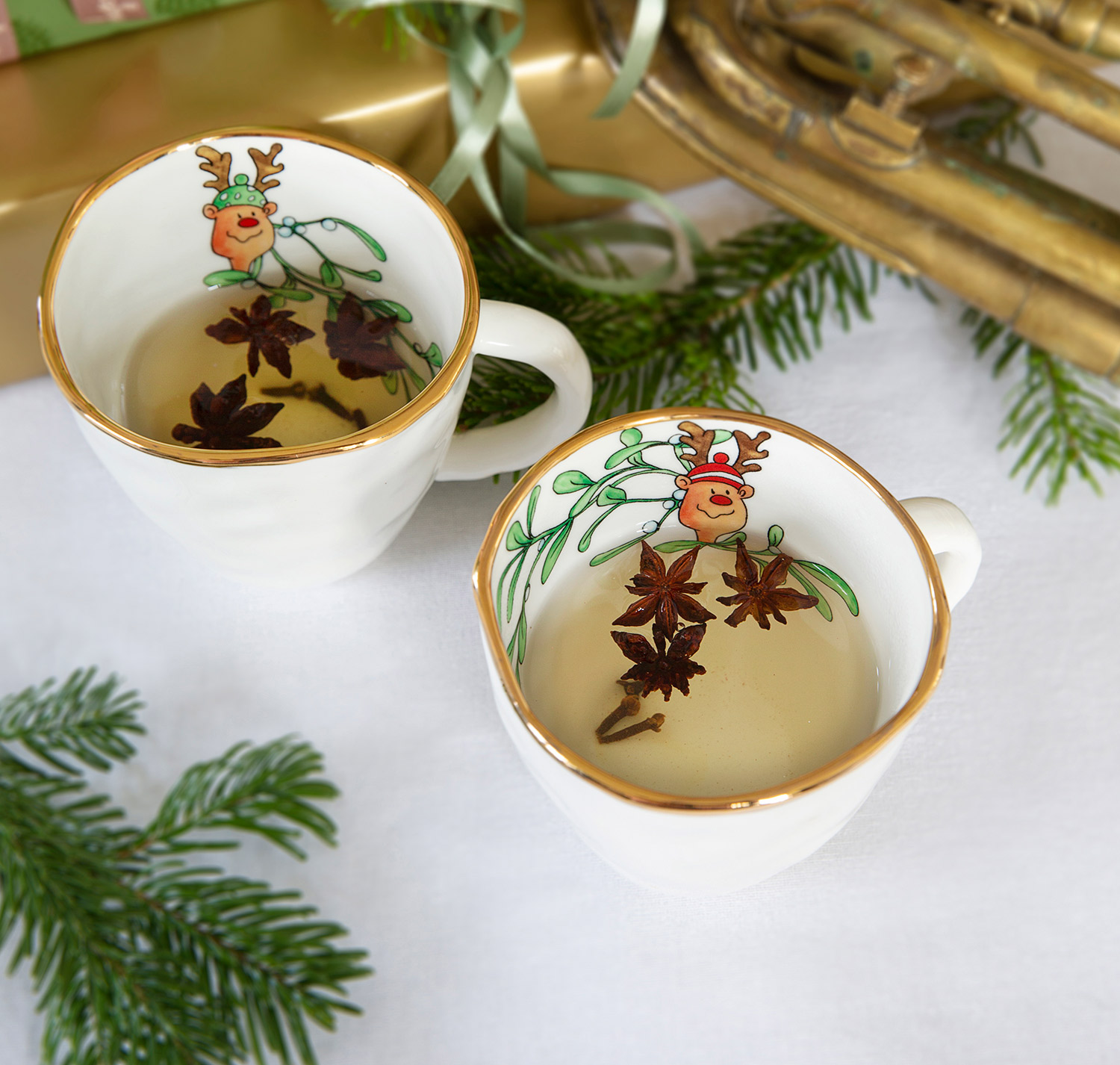 Cana - Medusa Copenhagen Jingle Bell mug - doua modele | F&H - 2 | YEO