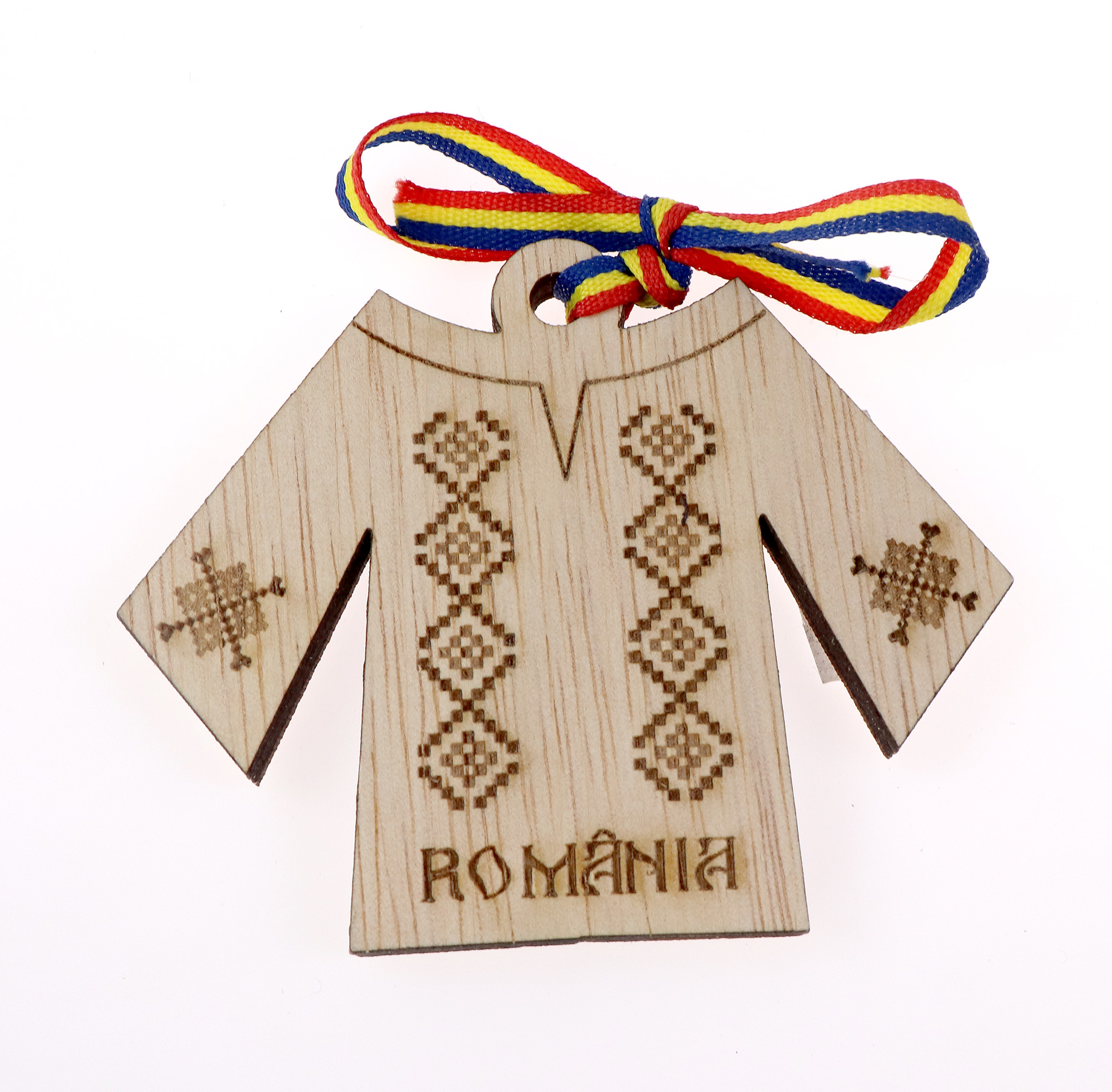 Magnet de frigider - Ie traditionala Romania | Craftlaser