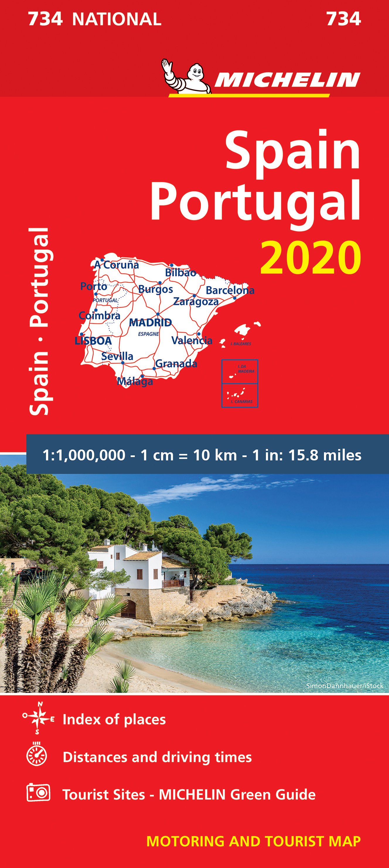 Harta Spania & Portugalia 2020 |