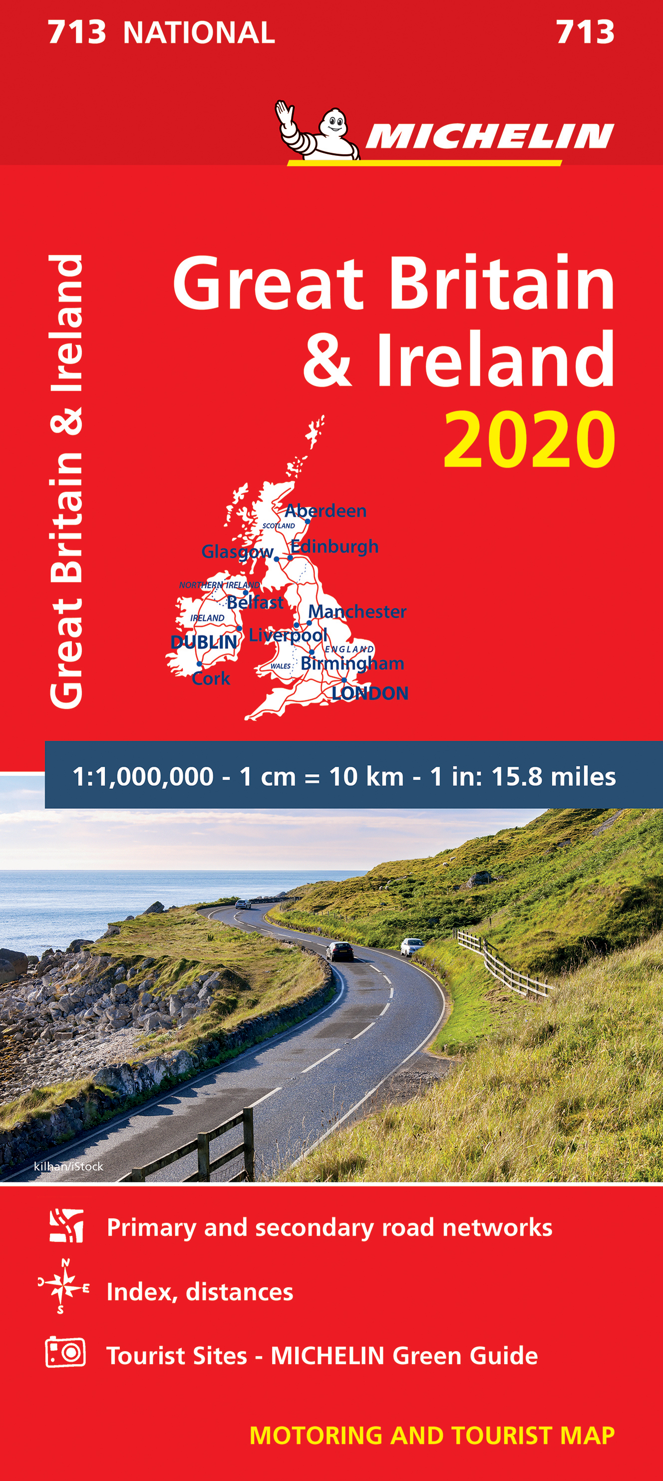 Harta Marea Britanie & Irlanda 2020 |