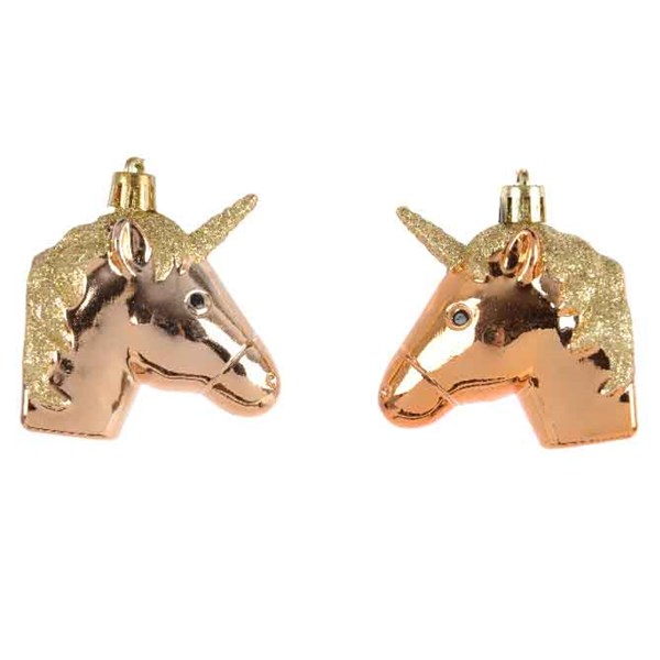 Decoratiune - Unicorn - Brass Gold | Kaemingk