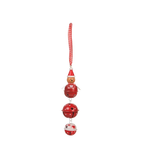 Decoratiune - Iron Bell Puppets Whanger - Red and White - mai multe modele | Kaemingk - 4 | YEO