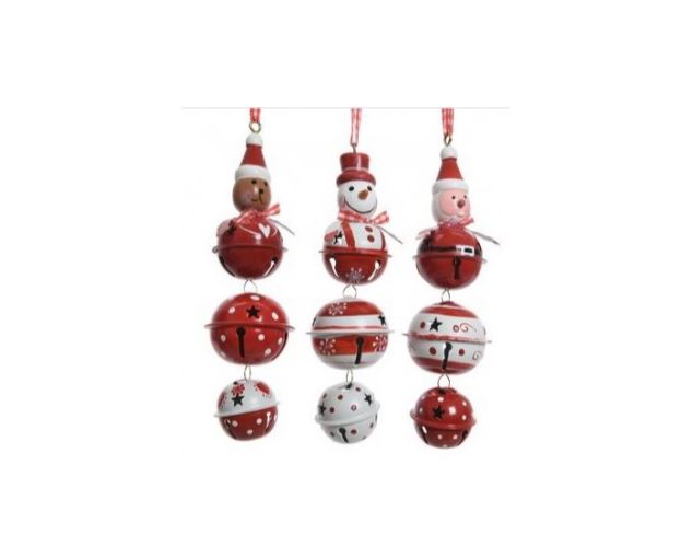 Decoratiune - Iron Bell Puppets Whanger - Red and White - mai multe modele | Kaemingk