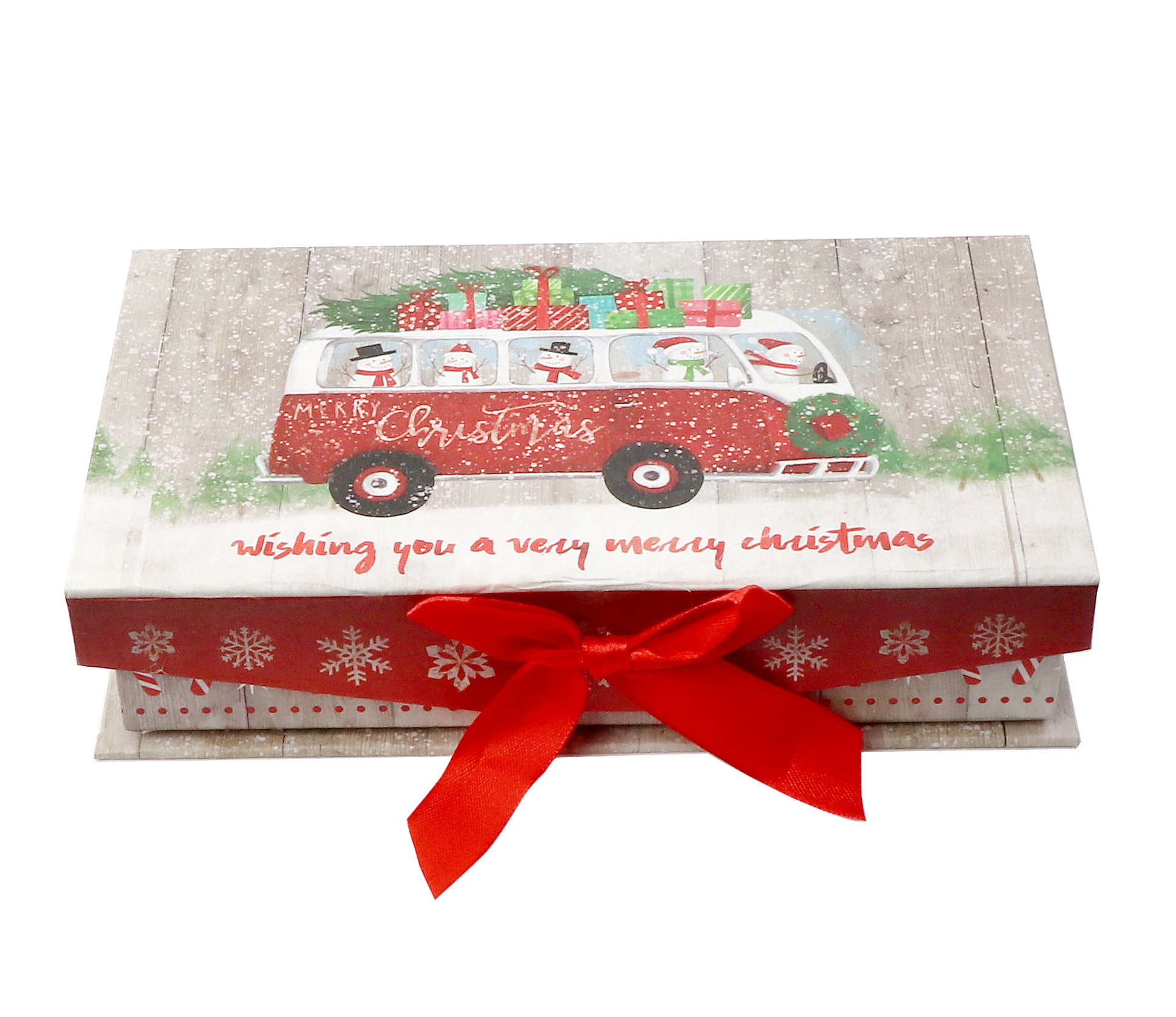 Cutie cadou - Merry Christmas, car, 11x19x4cm | Kaemingk