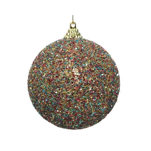 Glob decorativ - Bauble with Glitter and with Hanger | Kaemingk