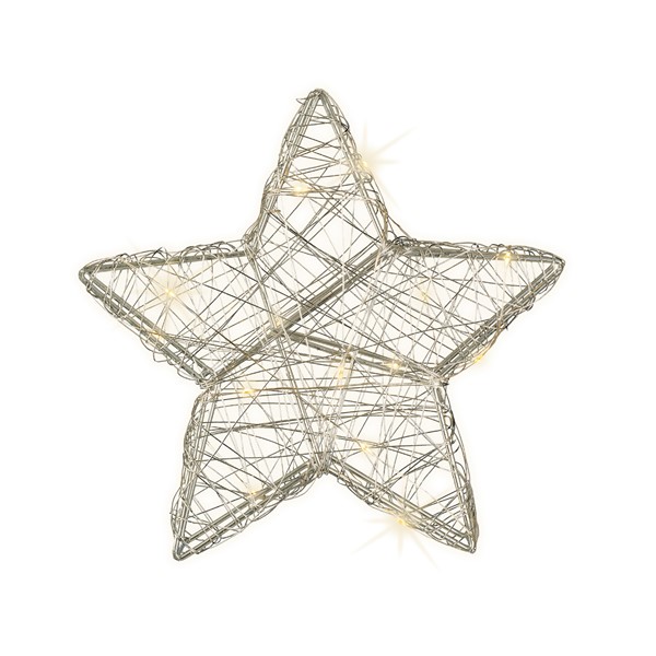 Lampa decorativa - Micro LED Wire Star Indoor - Warm White | Kaemingk