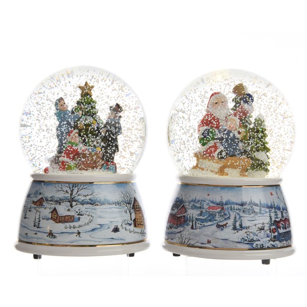 Glob decorativ - Led Snow Globe - Warm White - mai multe modele | Kaemingk