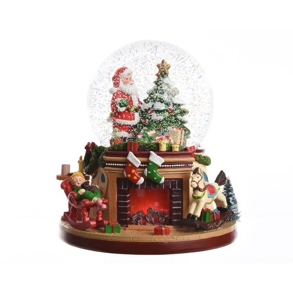 Glob decorativ - Led Snow Globe - Colour Changing  | Kaemingk