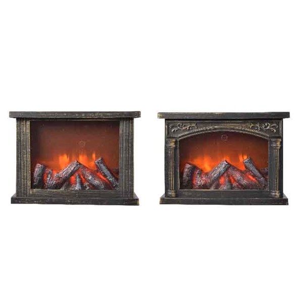Semineu decorativ - Led Fireplace - Flame - mai multe modele | Kaemingk