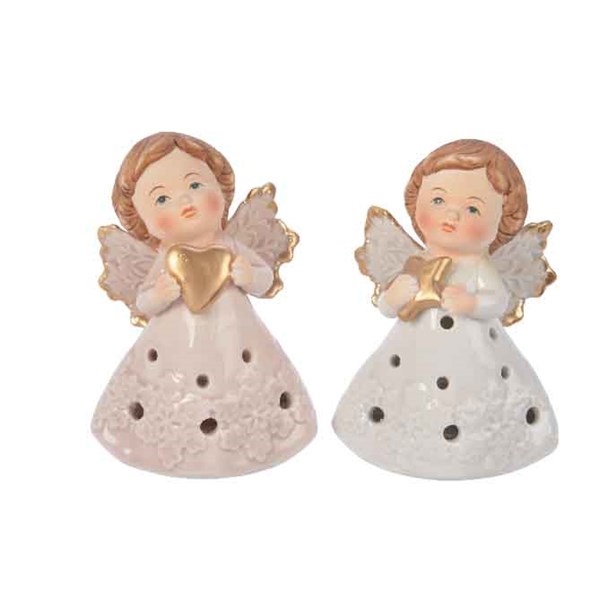 Figurine decorative - Angel - Clear - mai multe culori | Kaemingk