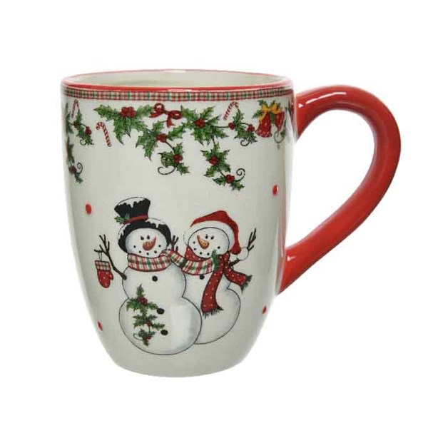 Cana - Snowman - White and Colours