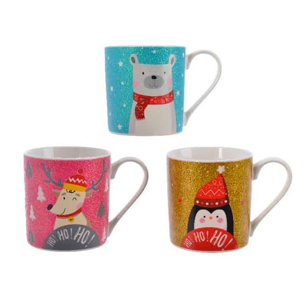 Cana - Glitter - Bear, Deer, Penguin - mai multe modele