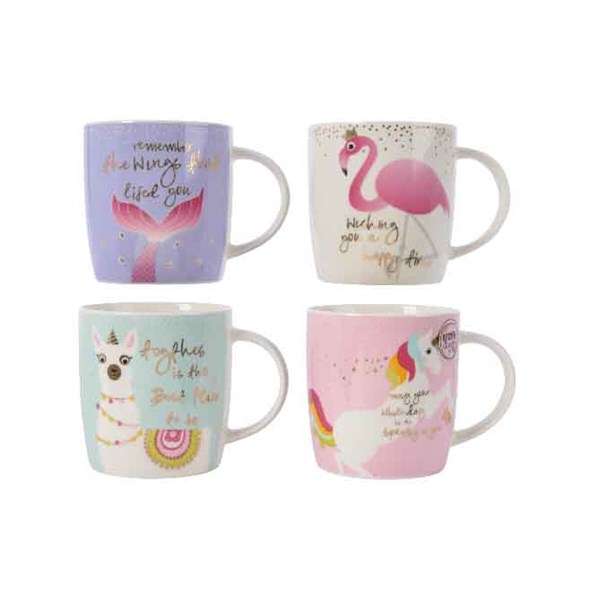 Cana - Animals - Lama, Mermaid Tail, Flamingo, Unicorn - mai multe modele