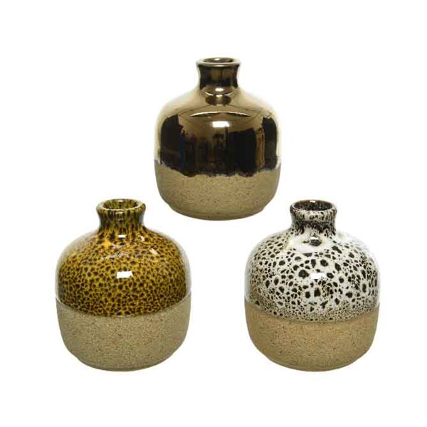 Vaza - Off White, Mustard, Bronze - mai multe culori | Kaemingk