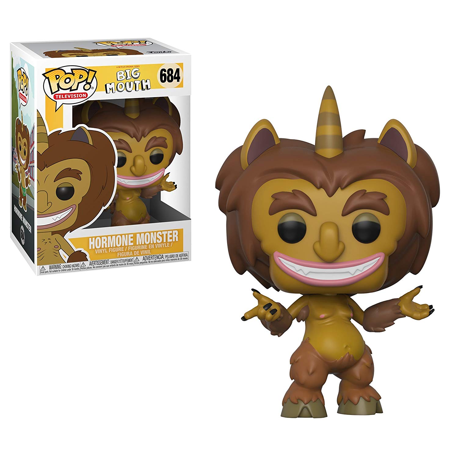 Figurina - Big Mouth - Hormone Monster | FunKo