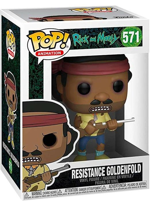 Figurina - Rick and Morty - Resistance Goldenfold | Funko - 2 | YEO