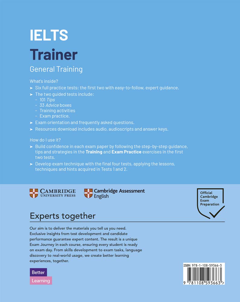 IELTS Trainer 2. General Training: Six Practice Tests | Amanda French, Miles Hordern, Anethea Bazin, Carole Allsop - 2 | YEO