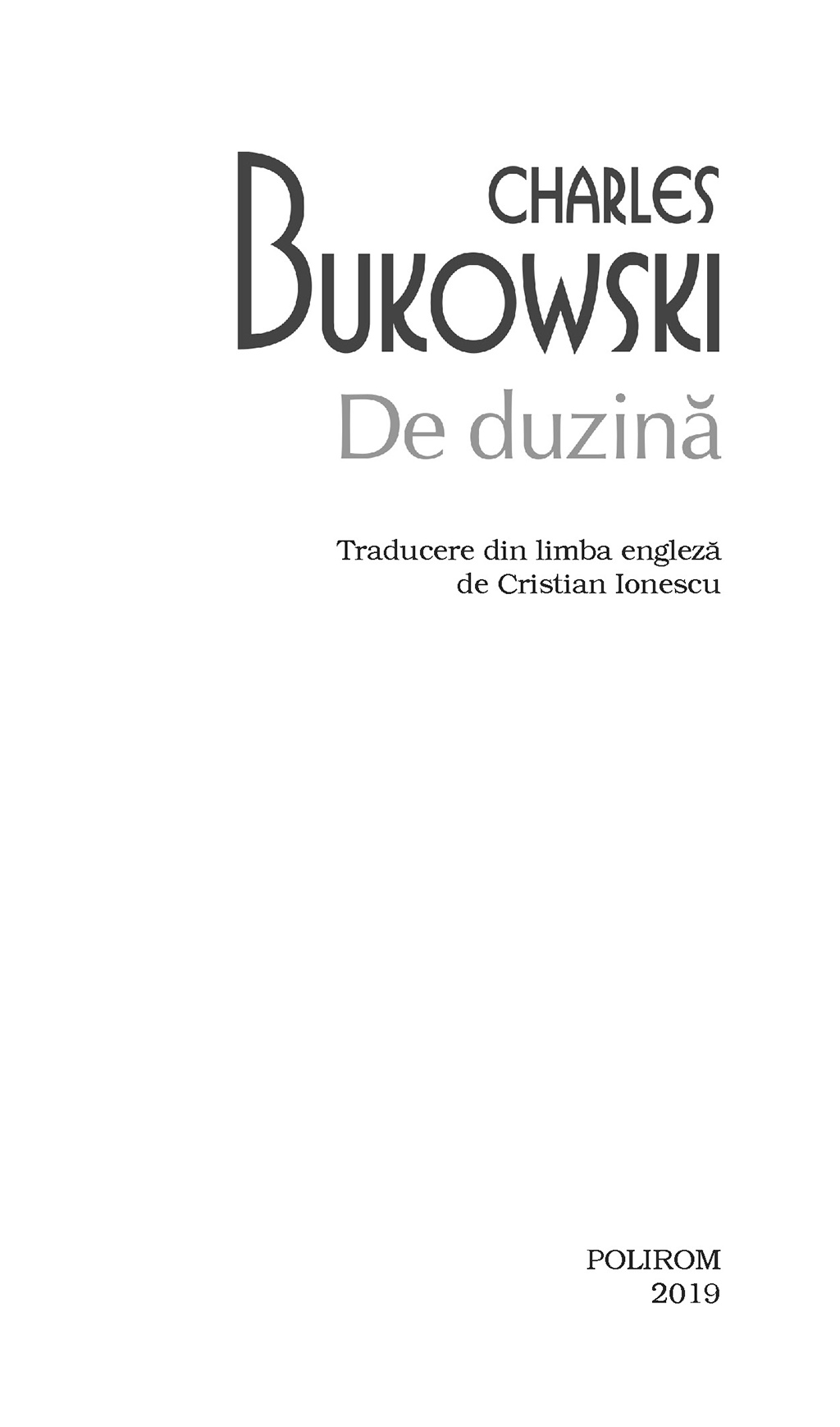 De duzina | Charles Bukowski - 2