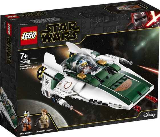 Jucarie - Lego Star Wars - Resistance A-Wing Starfighter, 75248 | LEGO