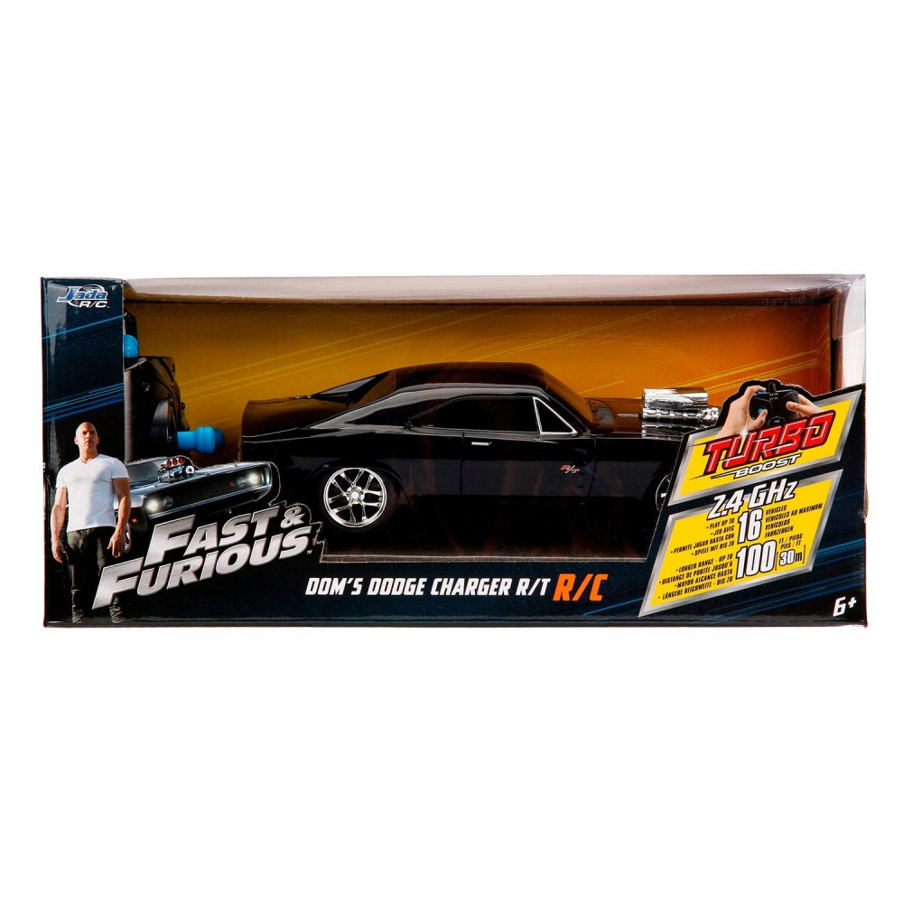 Jucarie - Fast and Furious - RC Dodge Charger 1970 | Jada Toys