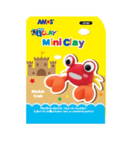  Plastilina - Mini iClay Crab | Amos 