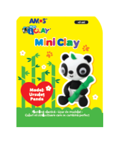 Plastilina - Mini iClay Panda | Amos