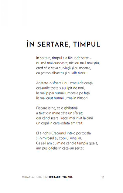 In sertare, timpul | Mihaela Hura - 4 | YEO