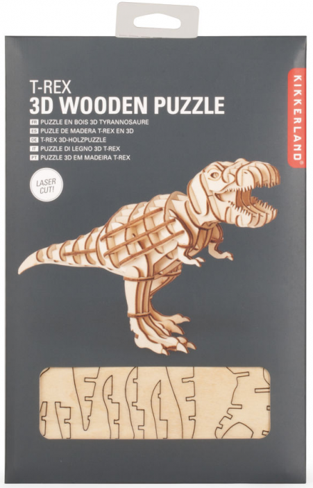 Puzzle 3D - T-Rex | Kikkerland - 1 | YEO