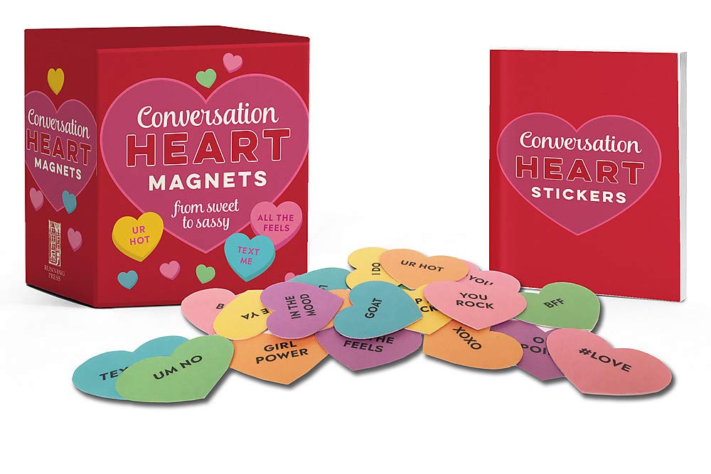 Vezi detalii pentru Conversation Heart Magnets | Running Press