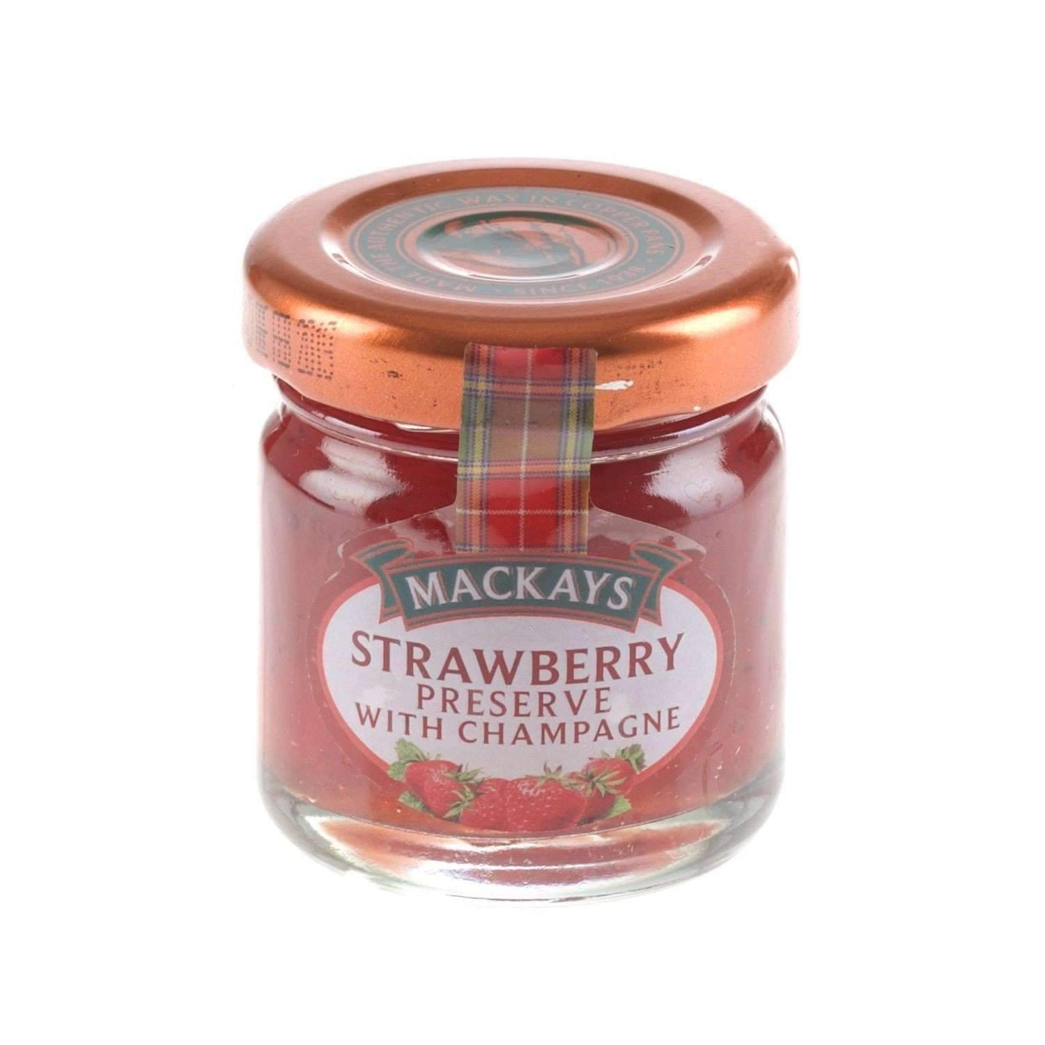 Marmelada - Scottish Strawberry Preserve with Champagne, 42g | Mackays