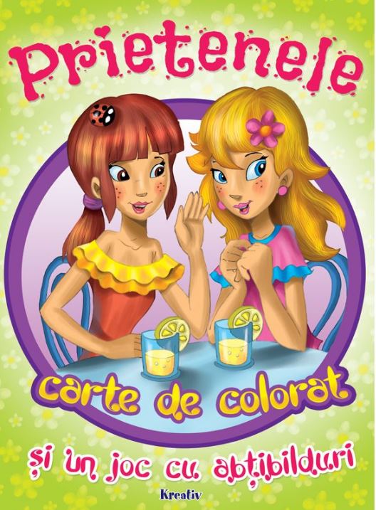 Prietenele – Carte de colorat | carturesti.ro Carte