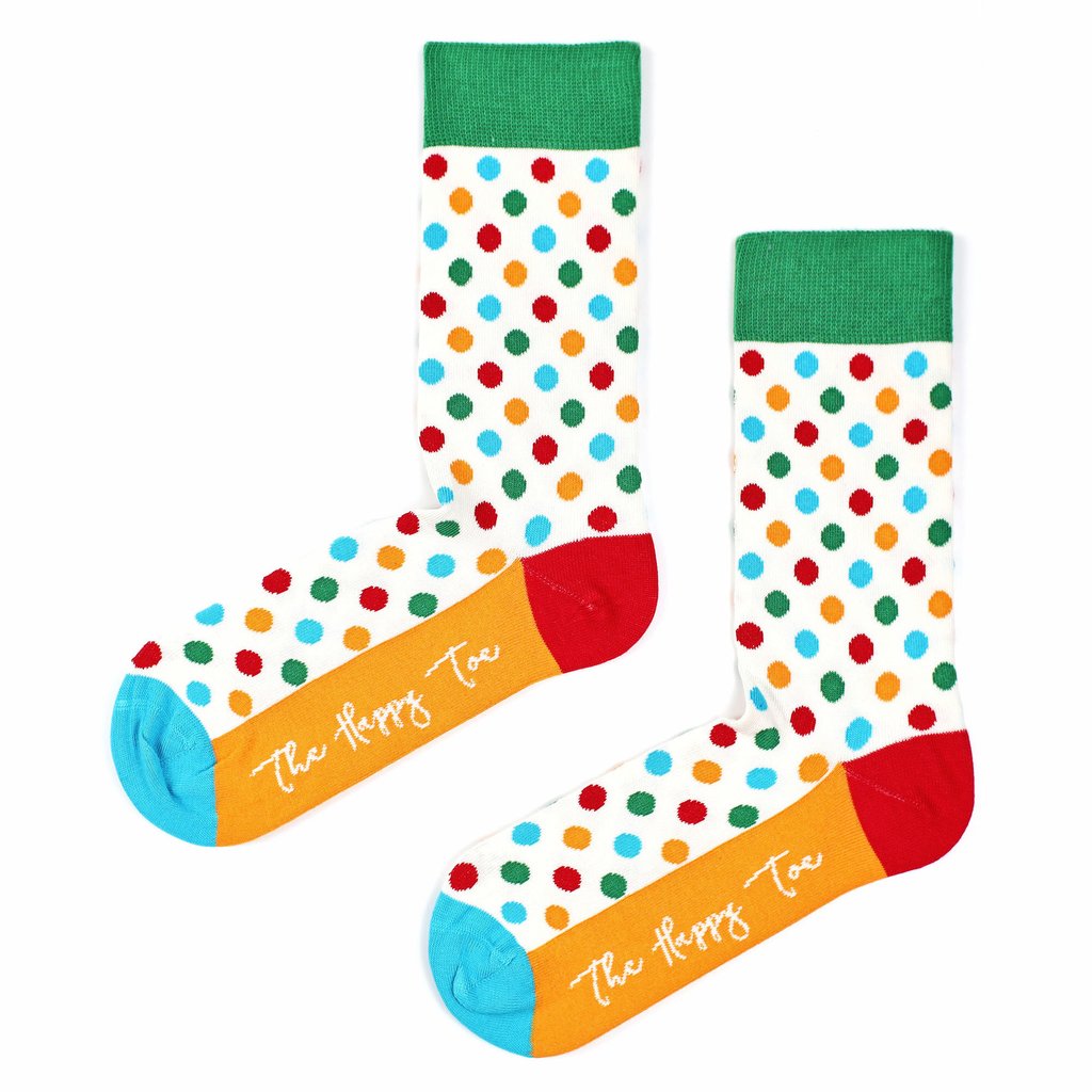 Sosete - Rainbow Dots - Marime 36-40