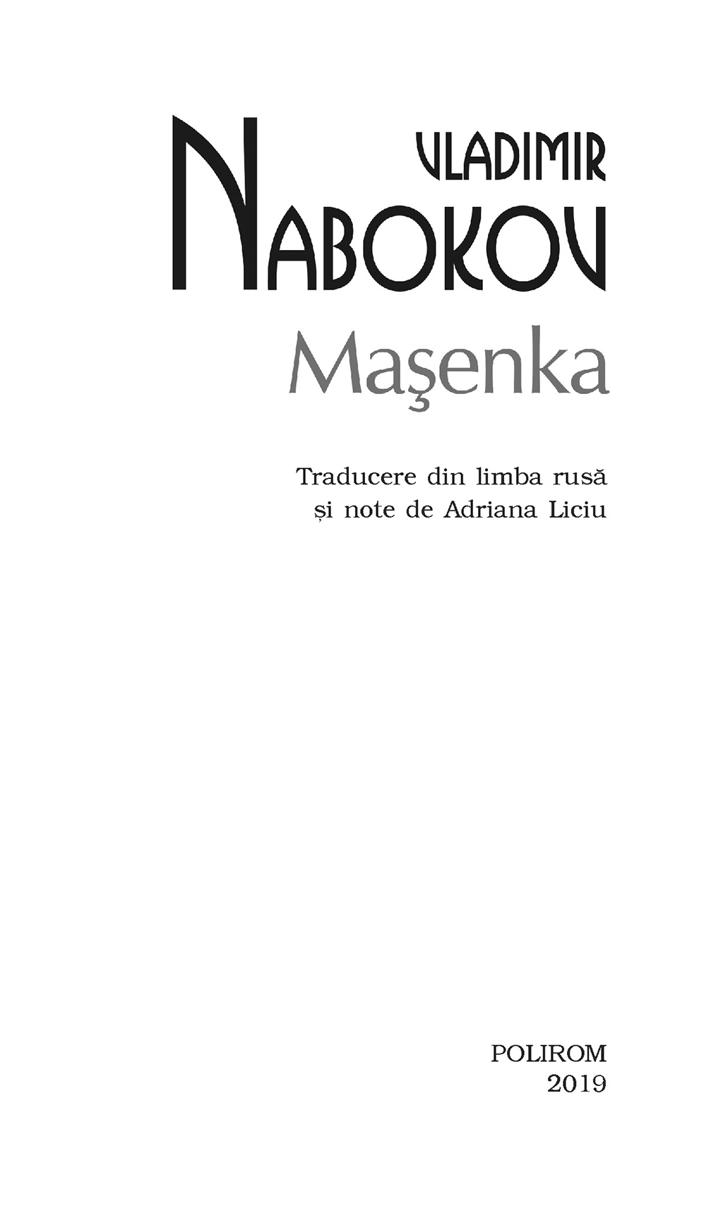 Masenka | Vladimir Nabokov - 2 | YEO