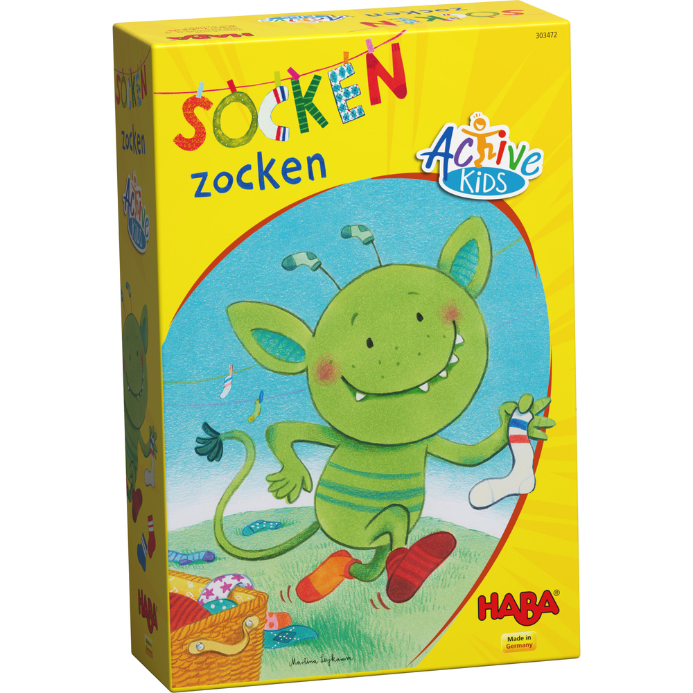 Joc - Monstrul sosetelor / Socken zocken Active Kids | Haba - 3