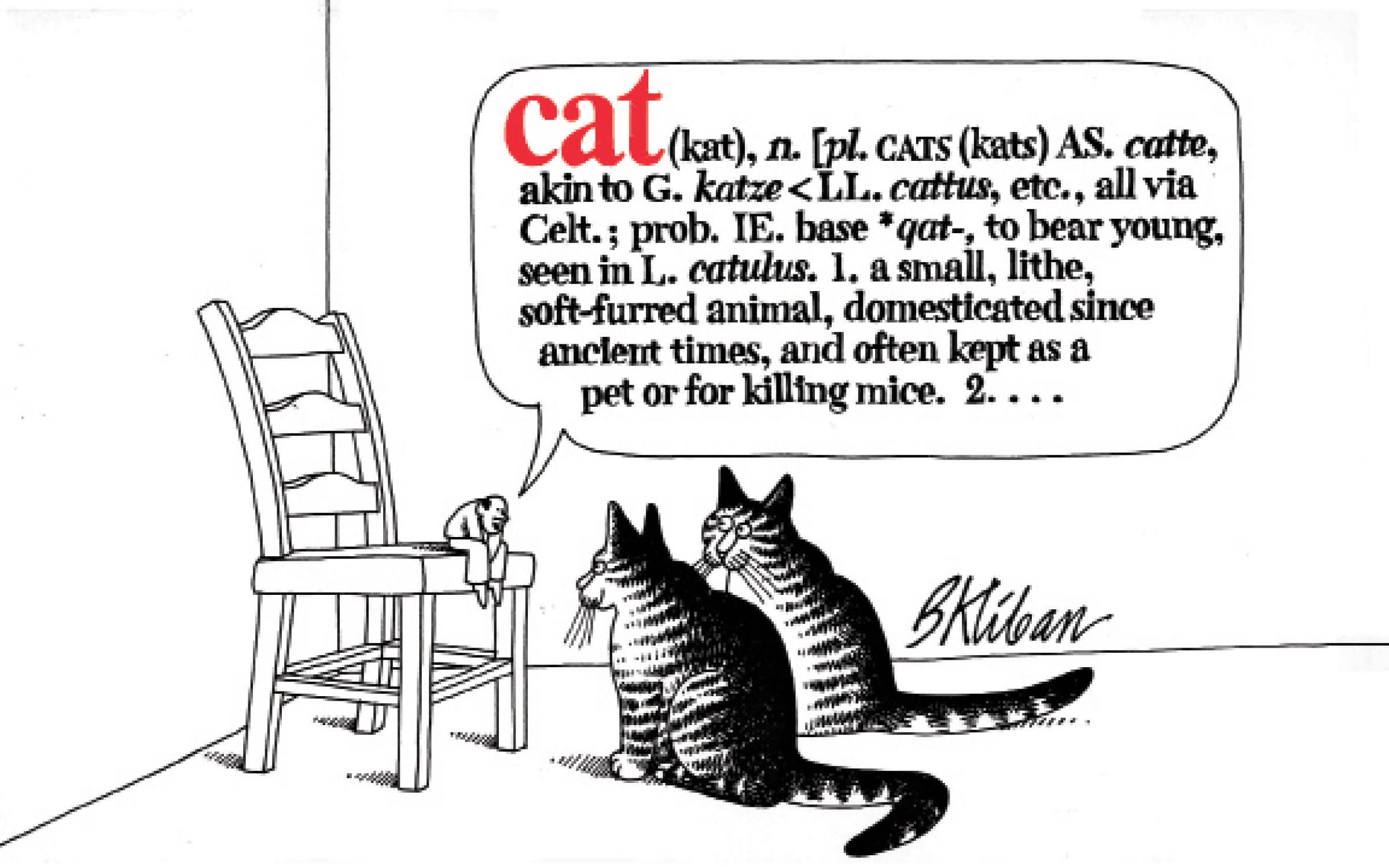 Cat | B. Kliban