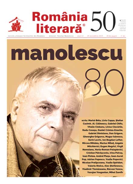 Romania literara nr. 50/2019 | carturesti.ro Carte
