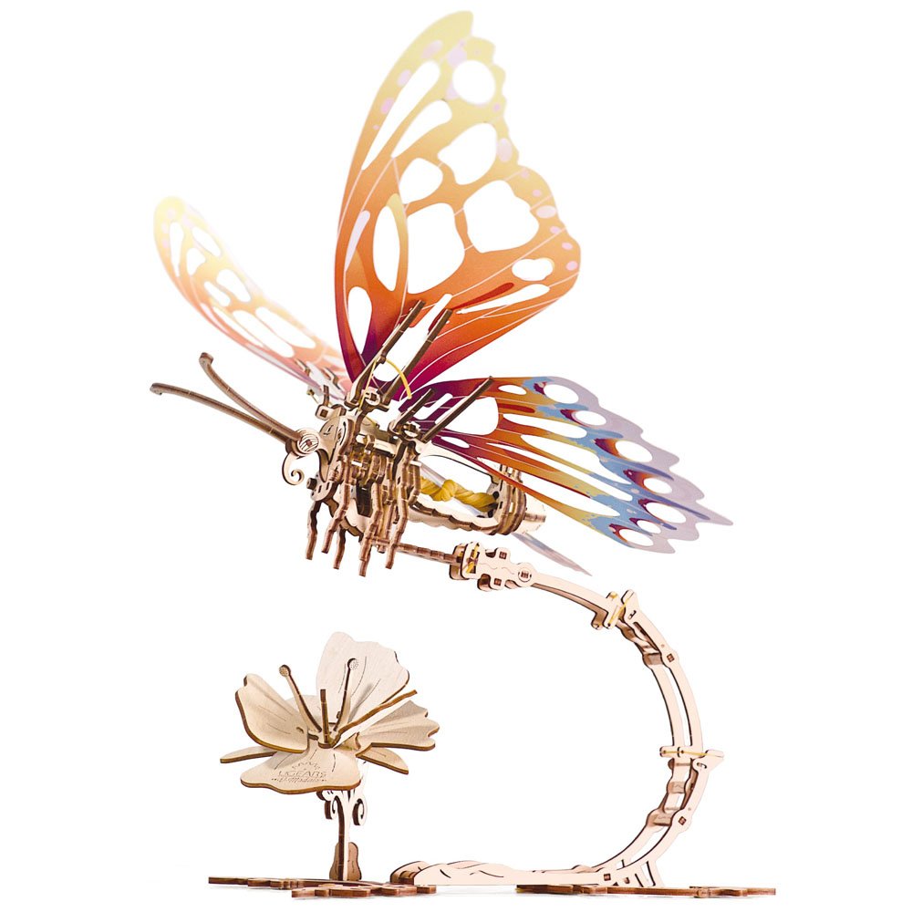 Puzzle 3D - Model Butterfly | Ugears