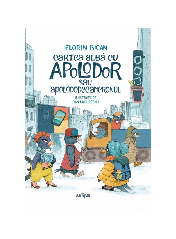 Cartea alba cu Apolodor sau Apolododecameronul | Florin Bican adolescenti 2022