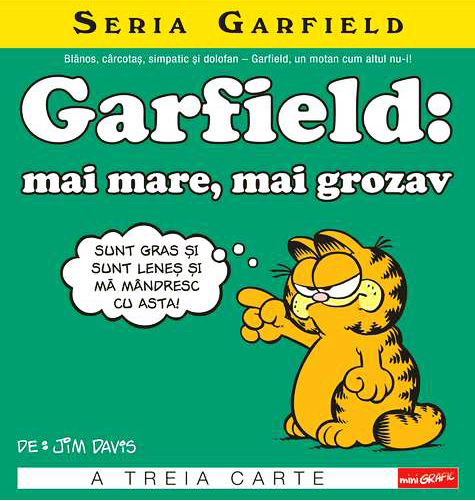Seria Garfield – Vol. 3. Garfield: mai mare, mai grozav | Jim Davis Arthur poza bestsellers.ro