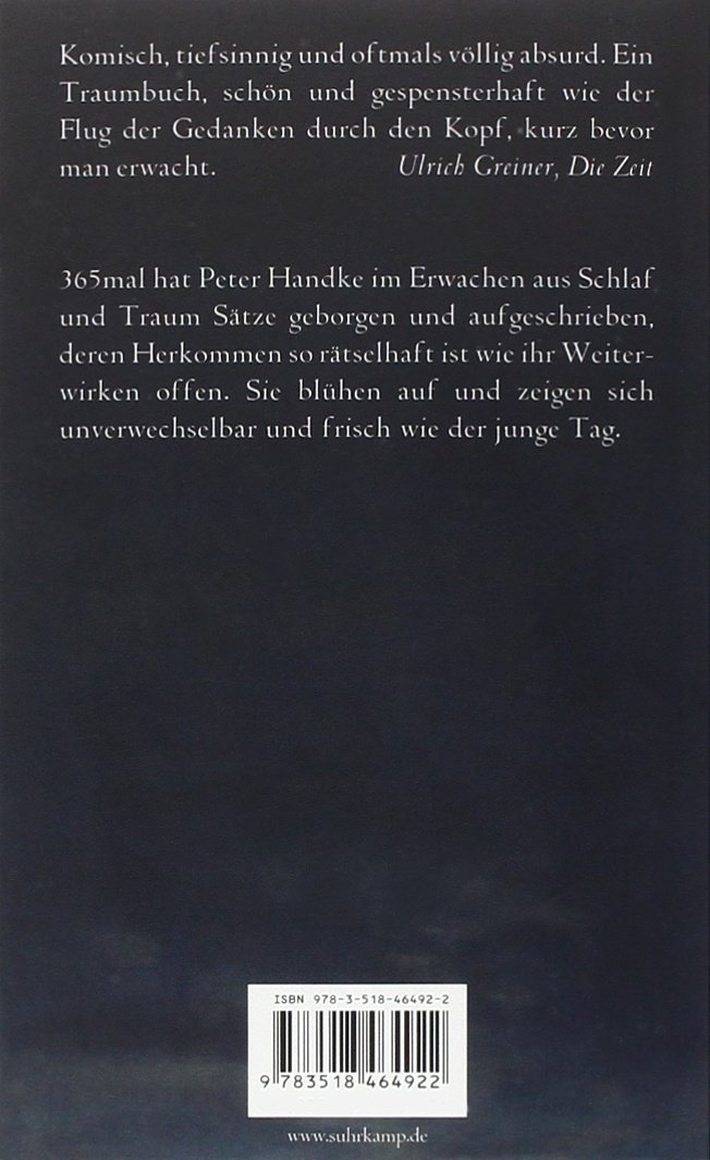 Ein Jahr aus der Nacht gesprochen | Peter Handke