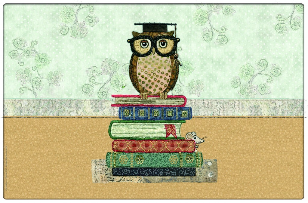 Suport pentru masa - Hibou Sur Livres | Kiub