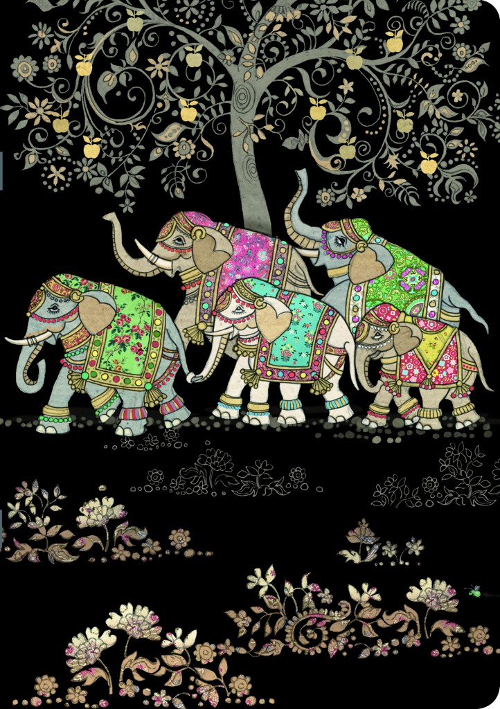 Caiet - Elephants Inde | Kiub
