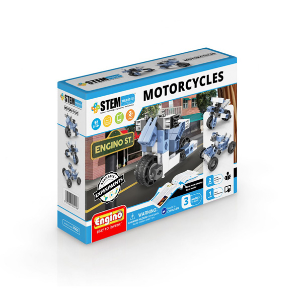 Kit constructie - Stem Heroes - Motorcycles | Engino - 4 | YEO