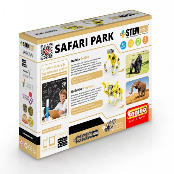 Kit constructie - Stem Heroes - Safari Park | Engino - 1 | YEO