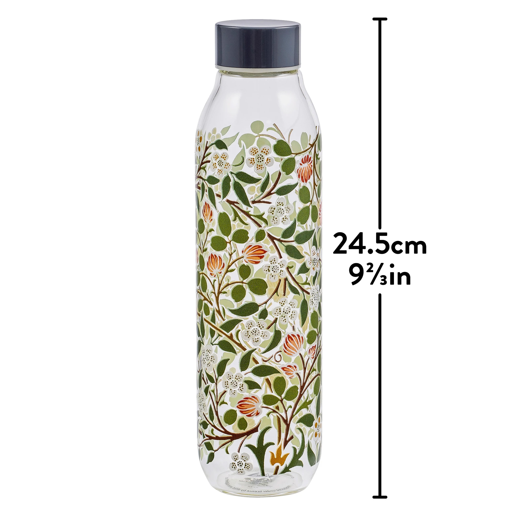 Sticla de apa - V&A Clover Glass Water Bottle | Wild & Wolf - 1 | YEO